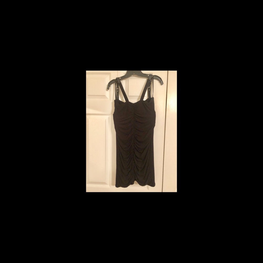 Sky Menike Dress w Genuine Leather Straps SOLD OUT - Picture 3 of 3